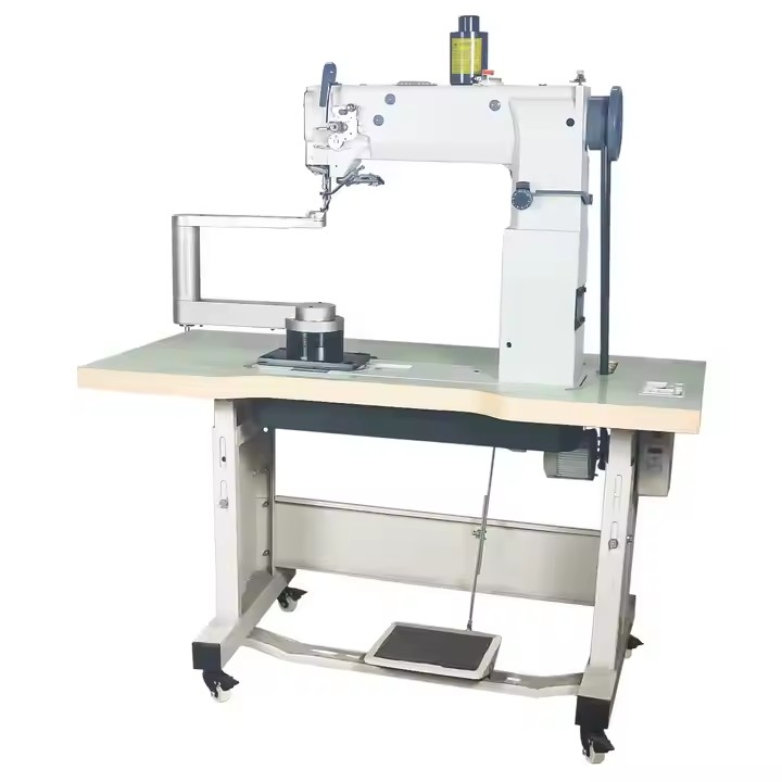 360 Degree Rotary Arm High Column Industrial Sewing Machine for Leather Handbag Bags