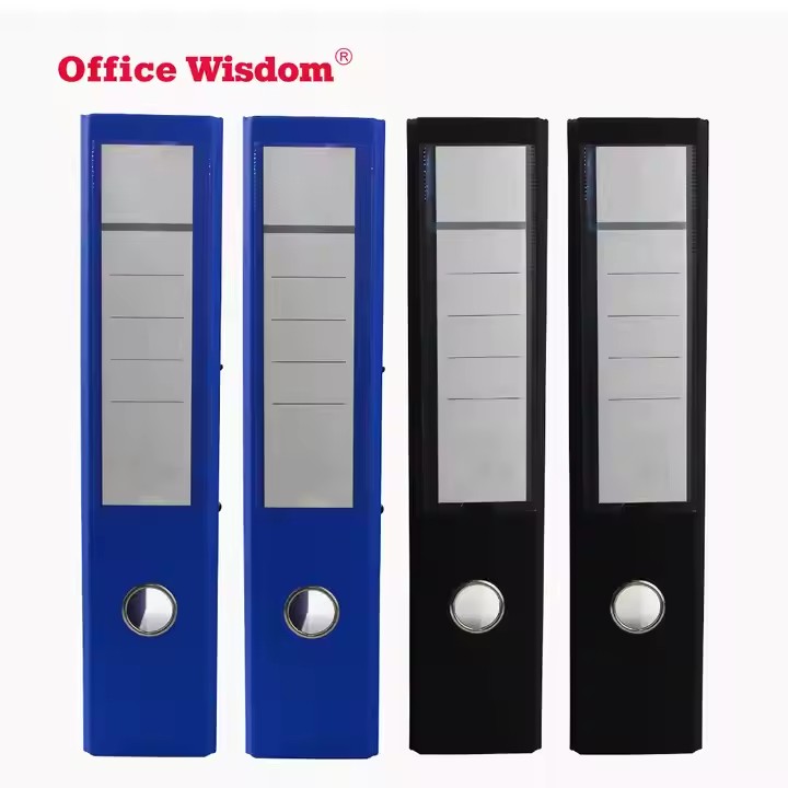 Factory Cheap Price Customized Office and School Used A4 FC Size Plastic PP 2 Ring Binder Lever Arch File Folder