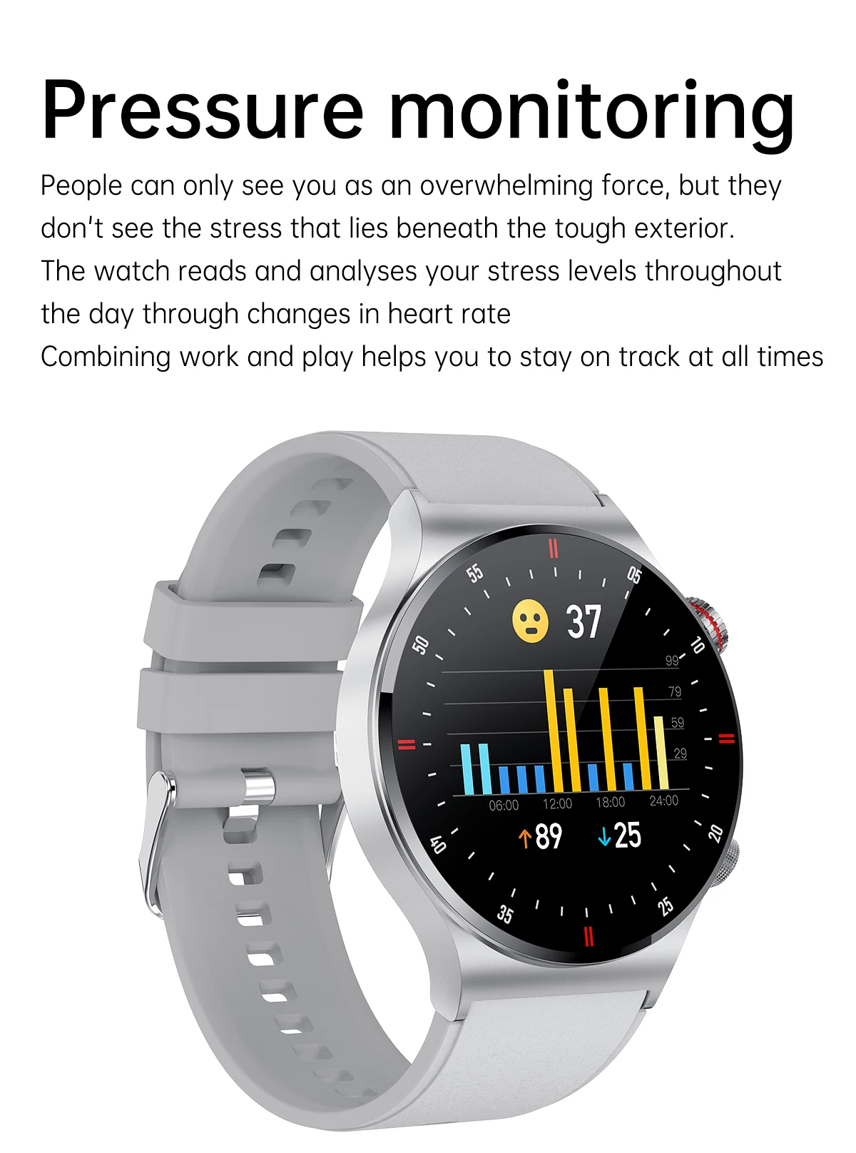 New High Quality QW33 Bw0382 Smart Watch for Men Sports Fitness Watches for Android Ios Smartwatch Montre Intelligente Hombre
