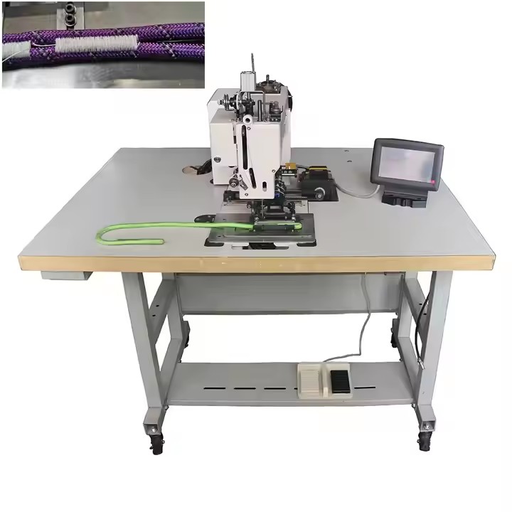 Automatic Safety Rope Belt Webbing Sling Computer Pattern Sewing Machine