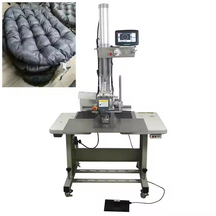 Automatic Cushion Pattern Sewing Machine for Pillow Cases Industrial Pillow Cushion Tacking Sewing Machine