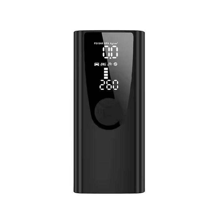 New Black Wireless Smart Portable Handheld air Pump 12v Mini