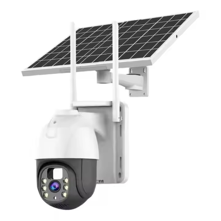 Security Camera Wireless Outdoor Home Outdoor Camera with Solar Panel Color Night Vision Outside Solar Wifi Camera