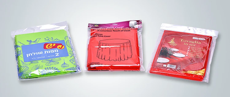 Branded Non-Woven Square Tablecloth Roll PP Design for Home Hotels Parties Weddings and Banquets Printed Table Cover