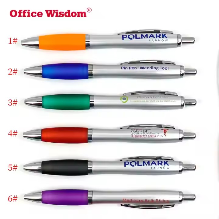 Hot Sale Ballpen Cheap Simple Pen Promotion Gift Ballpoint Pen Custom Logo Printed Hotel Plastic Gourd Ball Pen