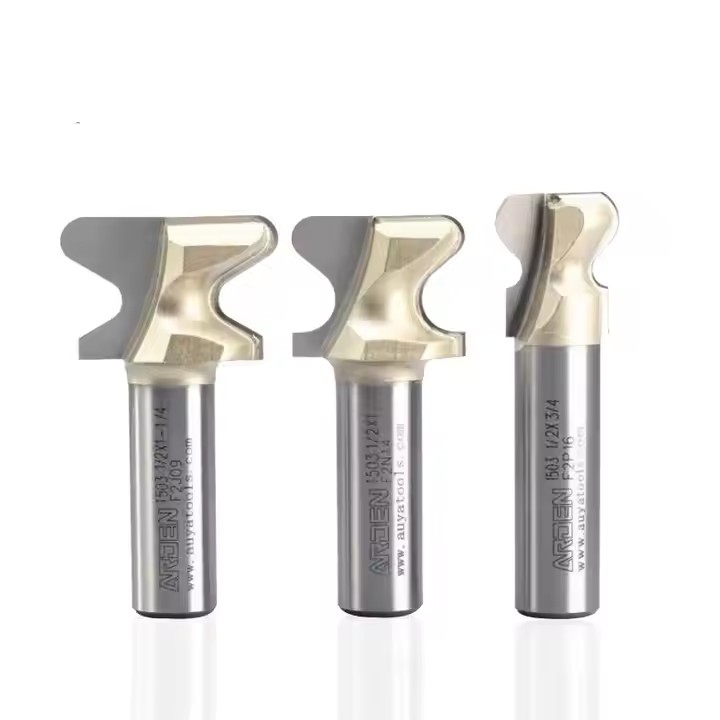  Arden CNC Woodworking Two Arc Finger Grip Drawer Pull Router Bits Custom OEM Supported