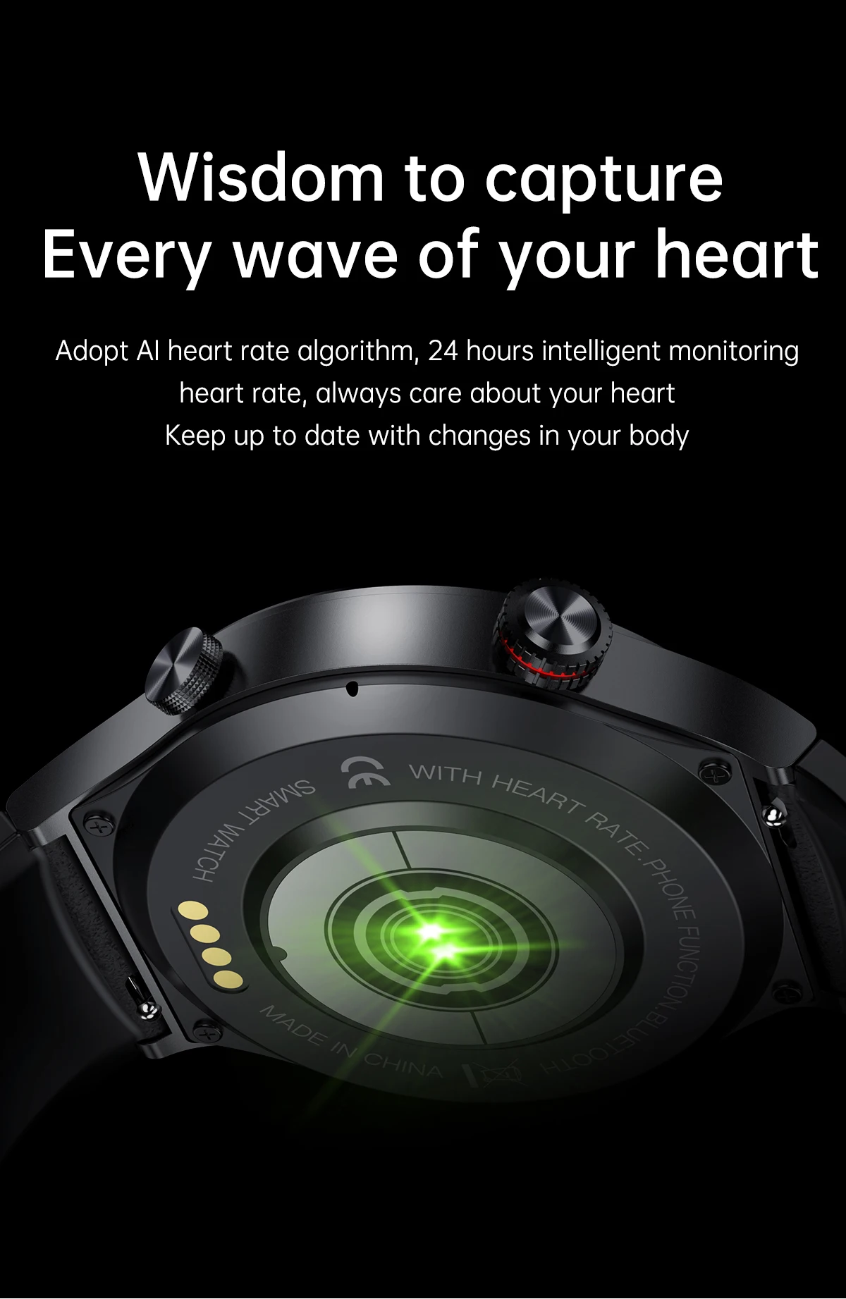 New High Quality QW33 Bw0382 Smart Watch for Men Sports Fitness Watches for Android Ios Smartwatch Montre Intelligente Hombre