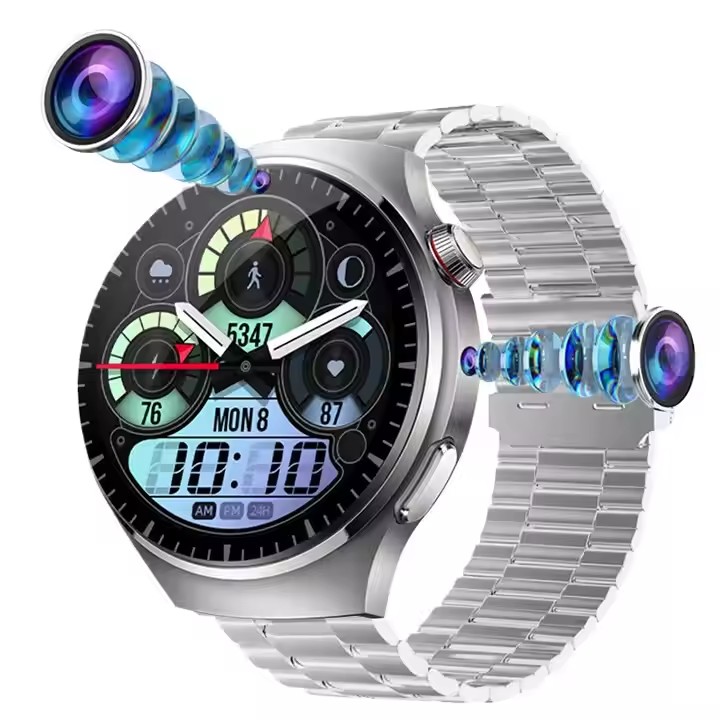 4G Smart Watch BT Call Wifi GPS Tracker Waterproof Dual Cameras HD Video Call Android Smartwatch 700mah Battery
