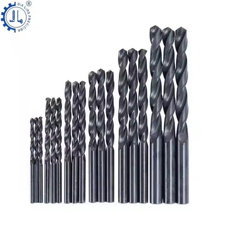  High-Performance HSS Straight Shank Twist Drill Bit Multipurpose for Sheet Metal Aluminum Tungsten Steel Other Materials
