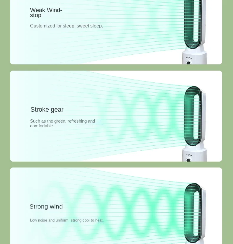 Household Bladeless Fan Air Purifier Bladeless Ventilator Circulating Natural air Bladeless