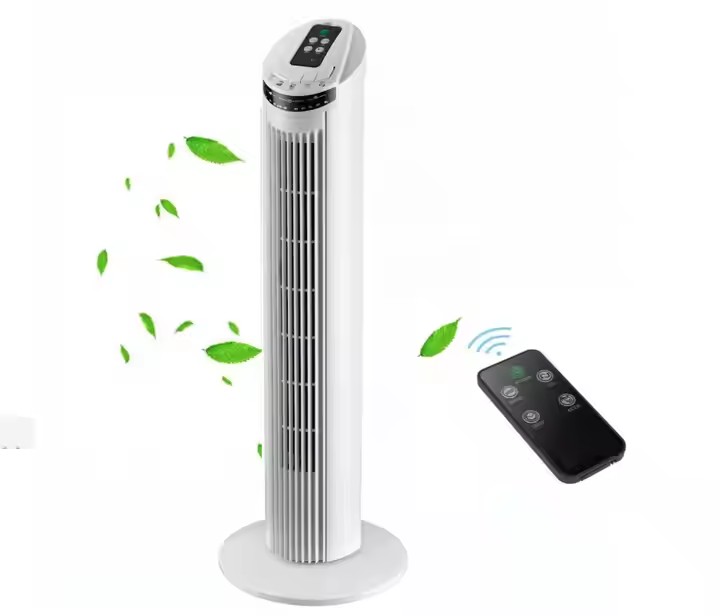Oscillating Premium Tower Fan Energy Saving 3 Settings 75de Electric 50 Plastic Logo Customized Color Tower Fan