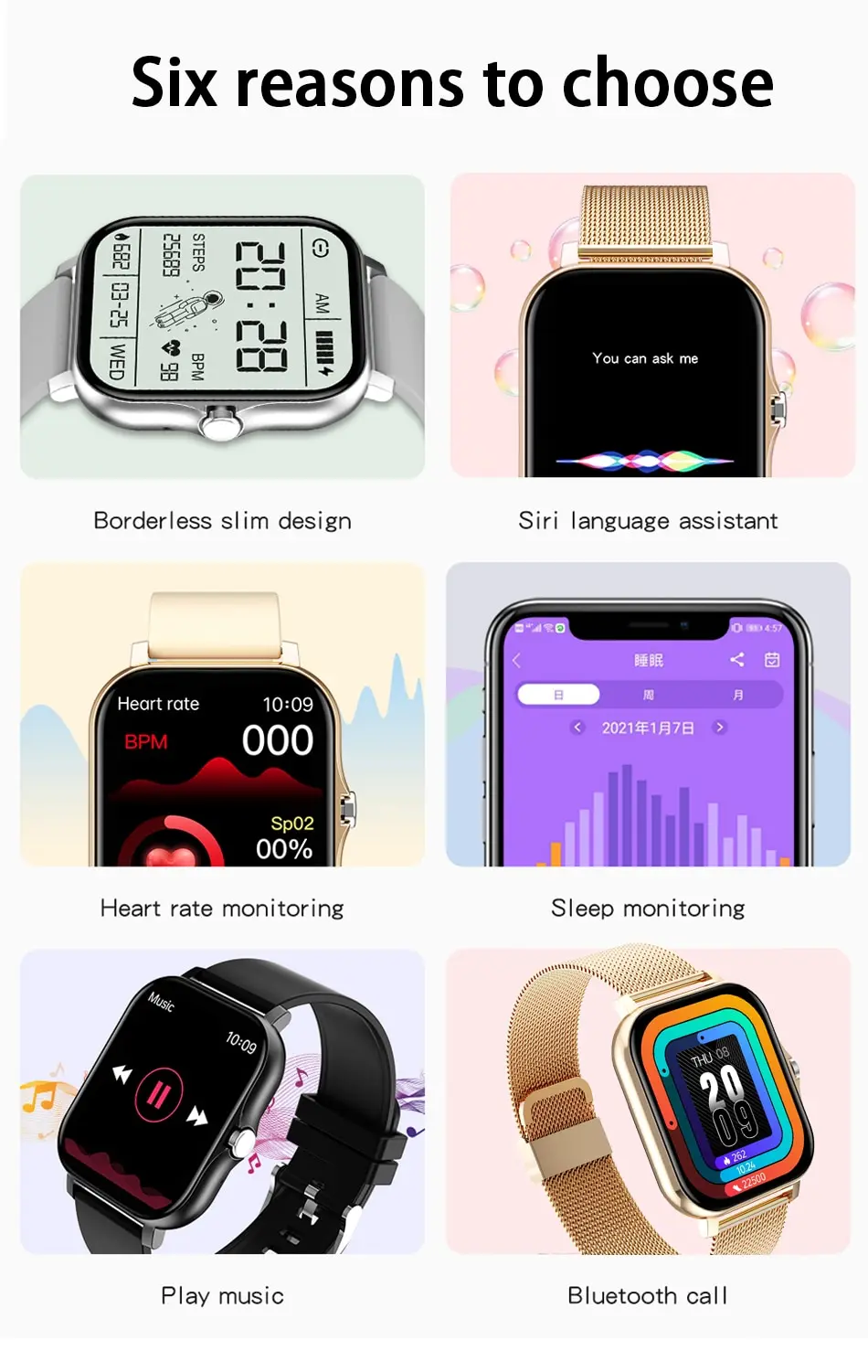 Y13 BW0242 Reloj Inteligente 2023 Smart Watch Fashion Custom Dial Heart Rate Smartwatch Voice Assistant Phone call Smart Watch