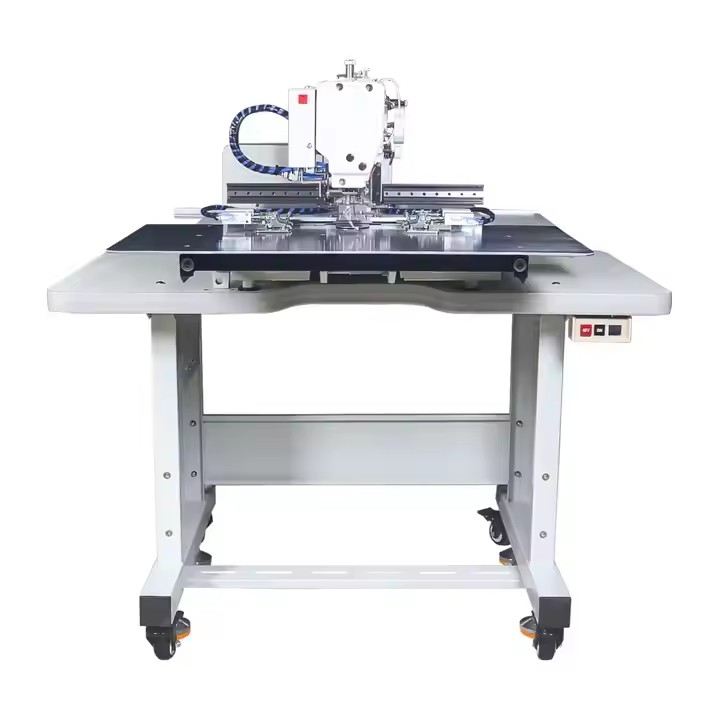 Automatic Baseball Flat Visor Brim Program Electronic Pattern Sewing Machine
