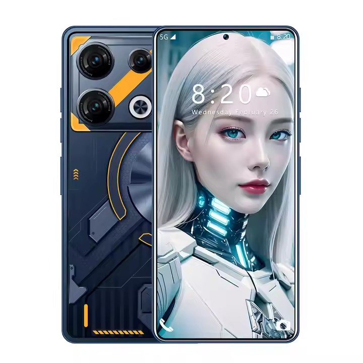 New ODM Smartphone GT10 Pro V68 5G Smartphone Cell Phone Unlocked Android GPS N Smartphones Fingerprint Smart Phones