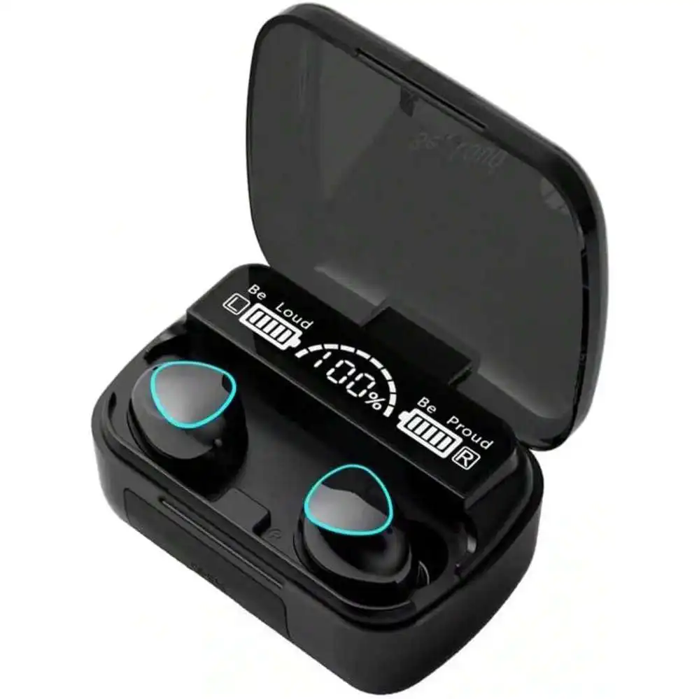 True Wireless Bluetooth Headphones, Waterproof Stereo in-Ear Earphones Touch Control Long-Lasting Earbuds