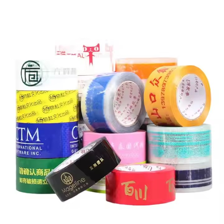 Factory Adhesion Customized Printed Fragile Opp Packaging Tape Bopp Sticky Tape With Logo Bopp Packing Tape