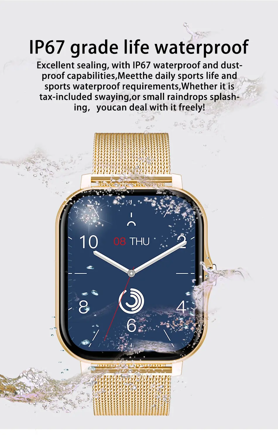 Y13 BW0242 Reloj Inteligente 2023 Smart Watch Fashion Custom Dial Heart Rate Smartwatch Voice Assistant Phone call Smart Watch