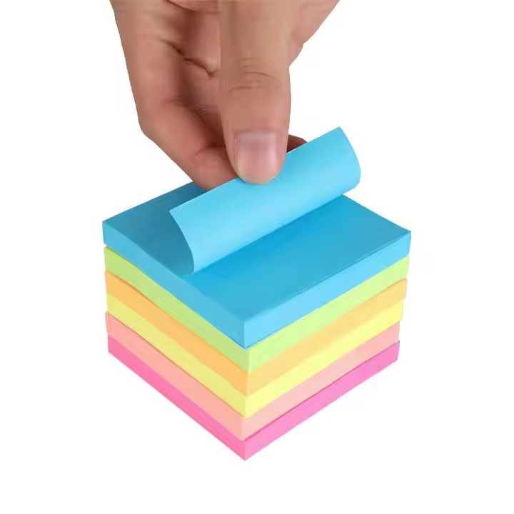 Custom Sticky Note Pad 10 Colors Sticky Notes With Logo Factory Wholesale Print Sticky Note Custom Size 3x3 Inches