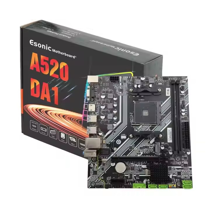 Customized Motherboard A520 DDR4 Socket AM4 3000/4000/5000 ATX Desktop Gaming Mainboard
