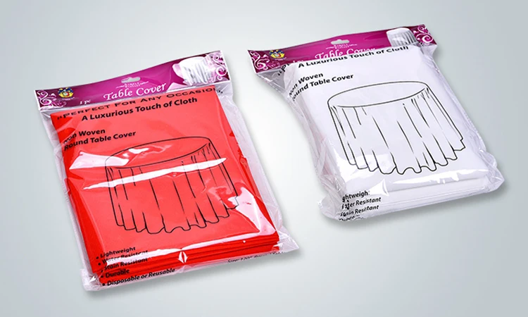 Branded Non-Woven Square Tablecloth Roll PP Design for Home Hotels Parties Weddings and Banquets Printed Table Cover