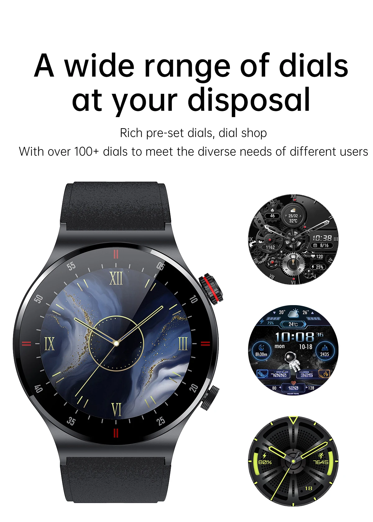 New High Quality QW33 Bw0382 Smart Watch for Men Sports Fitness Watches for Android Ios Smartwatch Montre Intelligente Hombre