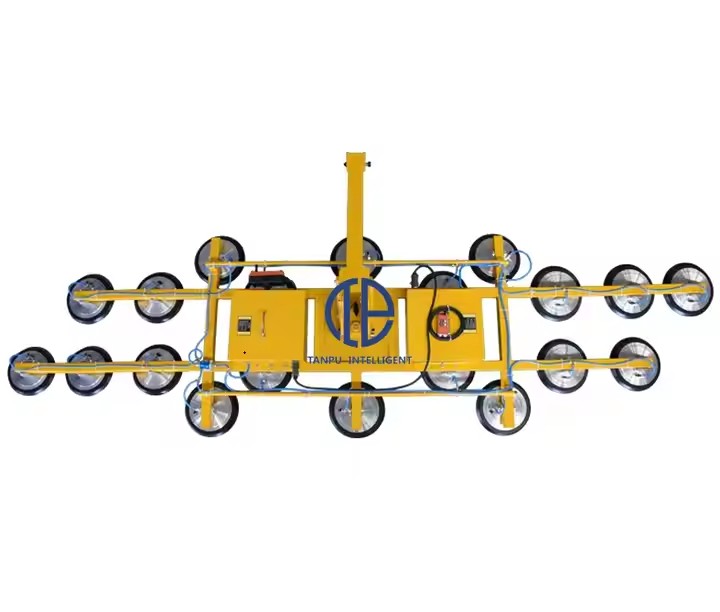 2000kg Electric Glass Suction Cup Robot Arm for Truck Curtain Wall Installation Large Glass Installation Suction Cup New