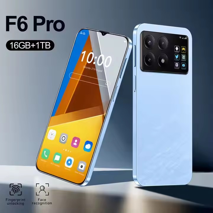 Cross-border Smartphone S24 Ultra 16G+1TB F6 Pro 7.3-inch Large Screen 5 Million Pixels Android 8.1 All-in-one
