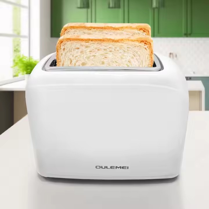 Automatic Mini Non-Stick Breakfast Sandwich Maker Home Electric Bread Toaster for Kitchen Household Plastic Appliance