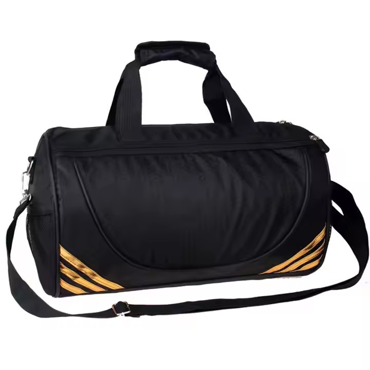  Custom logo Men and Women Sports Swimming Gym Bag Shoulder Travel Bag Duffel Yoga Cylinder Bag
