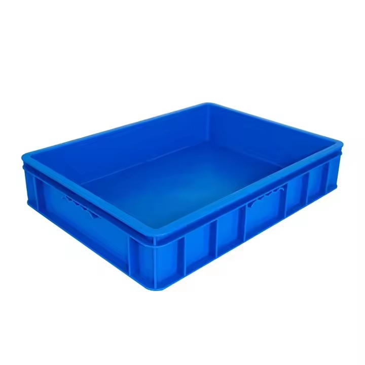 Popular Heavy Duty Euro Boxes Stackable Turnover Logistics Crate Plastic Storage Standard Turnover EUROBOX
