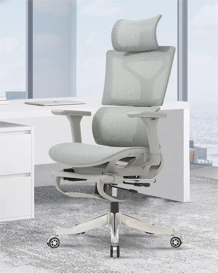 Luxury Home Office Furniture Office Ergonomic Chair With Footrest