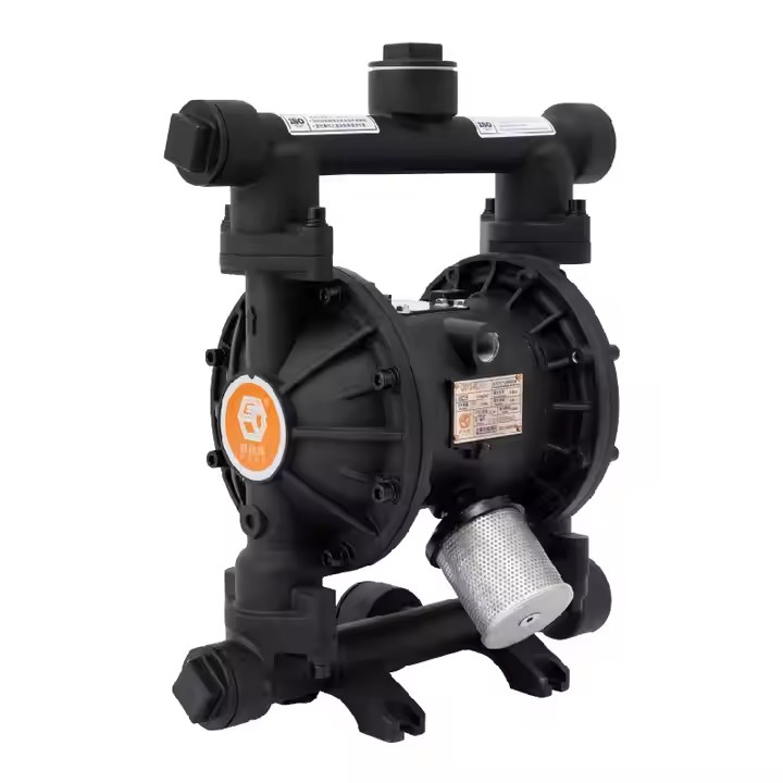 GODO QBY3-40L 1.5 Inch Aluminium Alloy Air-Operated Diaphragm Watering Sewage Oil Transfer Pump Irrigation Pump