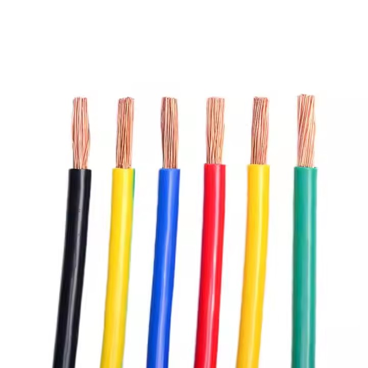 Factory Direct Sale Pure Copper Core Flexible Wire BVR 1.5mm Electric Wire Cables and Wire for House