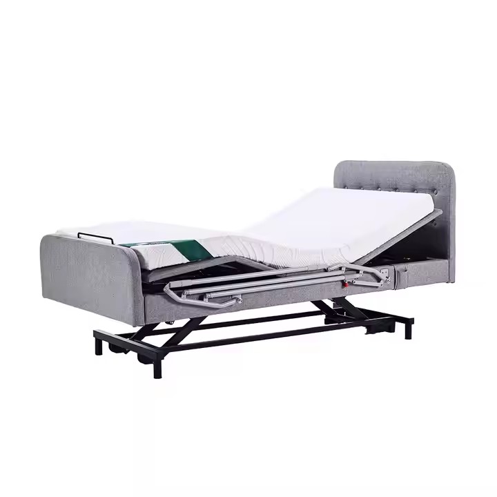 Tecforcare Modern Hospital Bed for Home Electrical Nursing Bed Nursing Home Medical Home Care Bed for Elderly